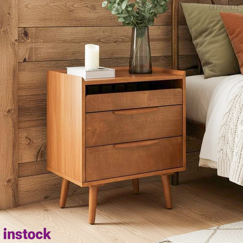 Tủ đầu giường gỗ tràm Titan