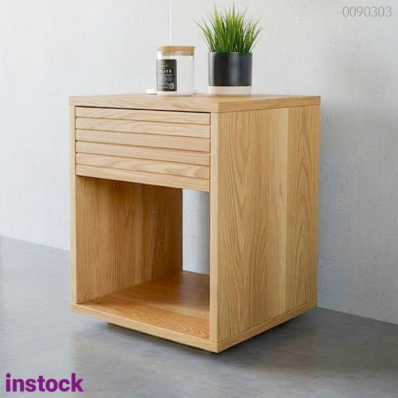 Tủ đầu giường gỗ tràm Zela