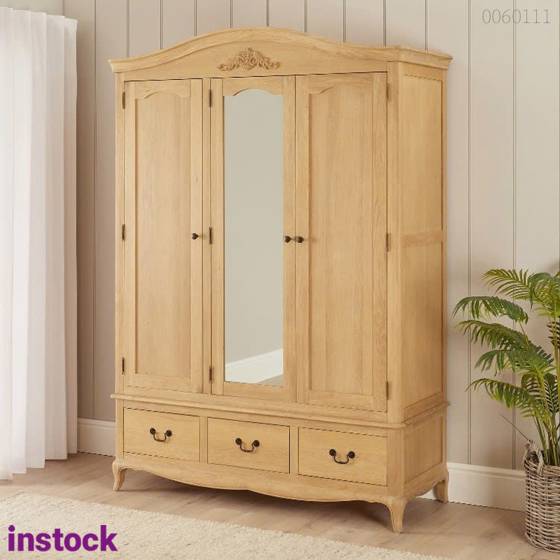 Tủ quần áo gỗ sồi Amigo