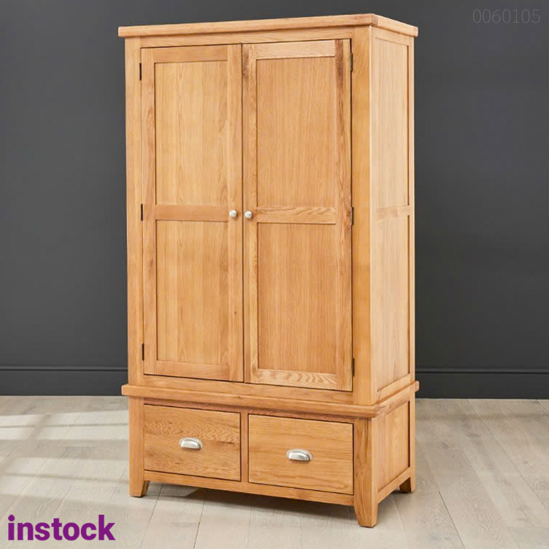 Tủ quần áo gỗ sồi Bari