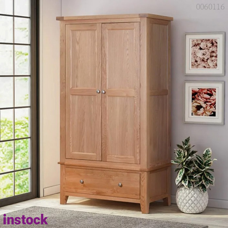 Tủ quần áo gỗ sồi Cobi