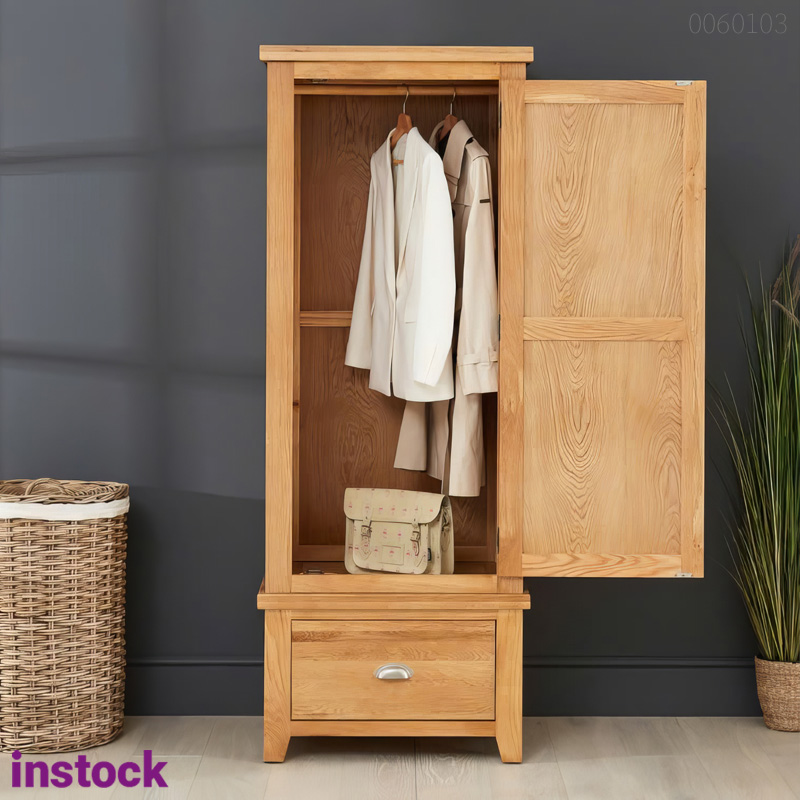 Tủ quần áo gỗ sồi Firon 