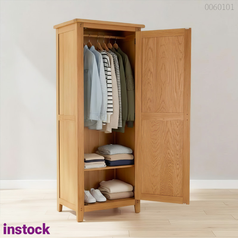 Tủ quần áo gỗ sồi Hero