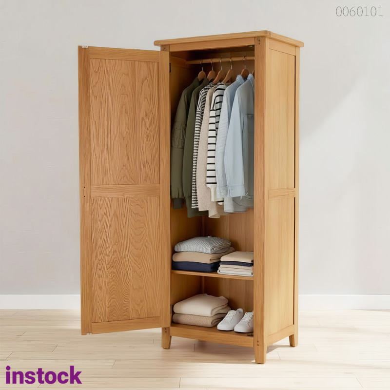 Tủ quần áo gỗ sồi Hero