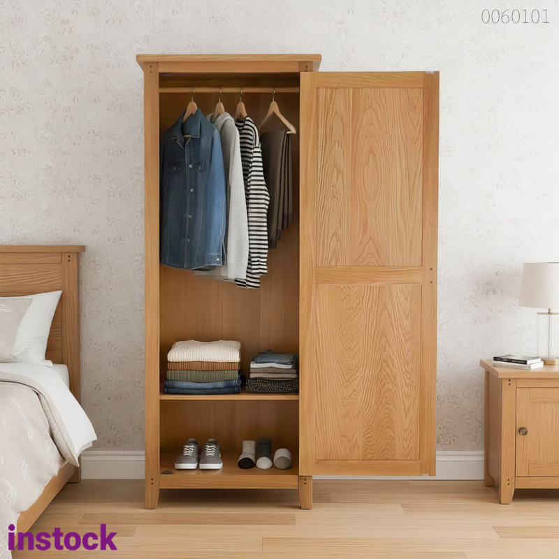 Tủ quần áo gỗ sồi Hero