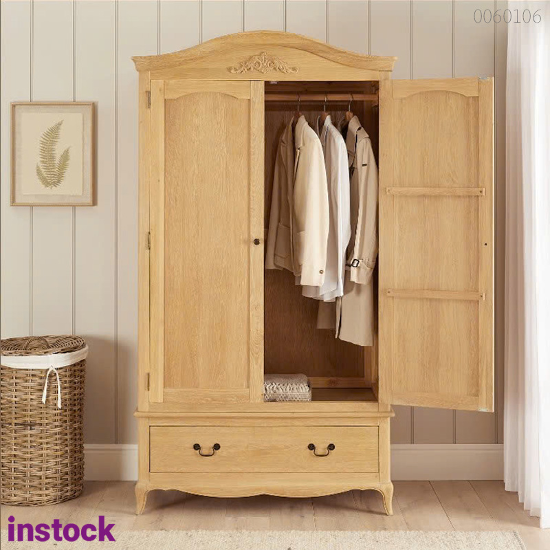 Tủ quần áo gỗ sồi Ivan