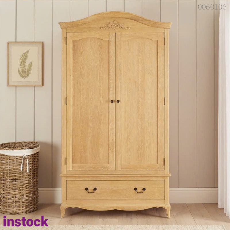 Tủ quần áo gỗ sồi Ivan