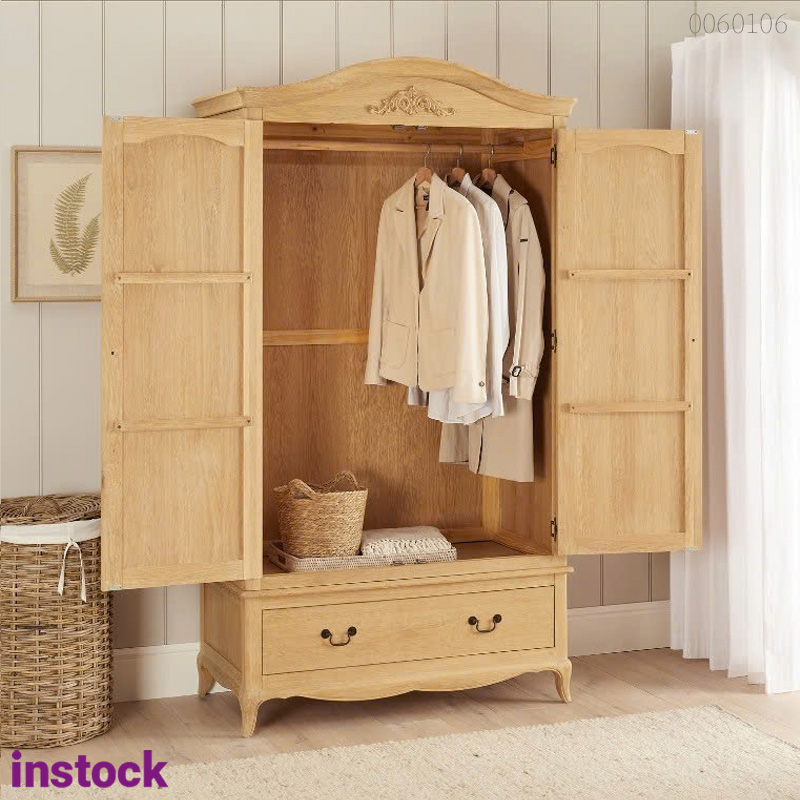 Tủ quần áo gỗ sồi Ivan
