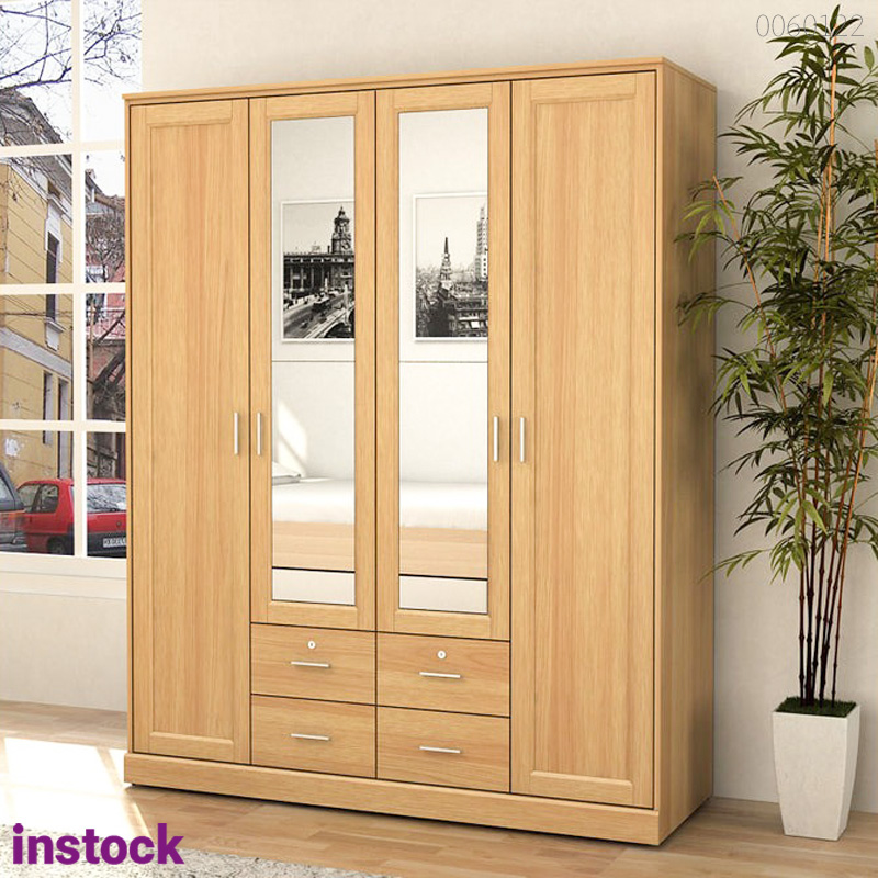 Tủ quần áo gỗ sồi Kasen