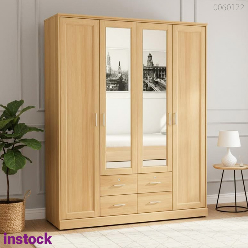 Tủ quần áo gỗ sồi Kasen