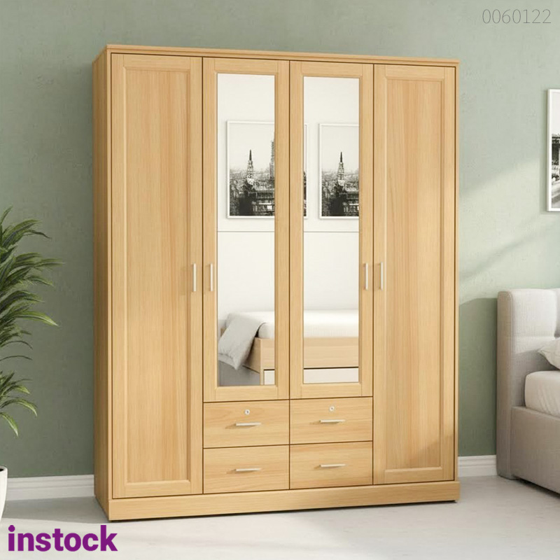 Tủ quần áo gỗ sồi Kasen