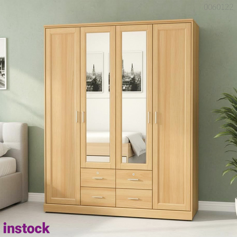 Tủ quần áo gỗ sồi Kasen