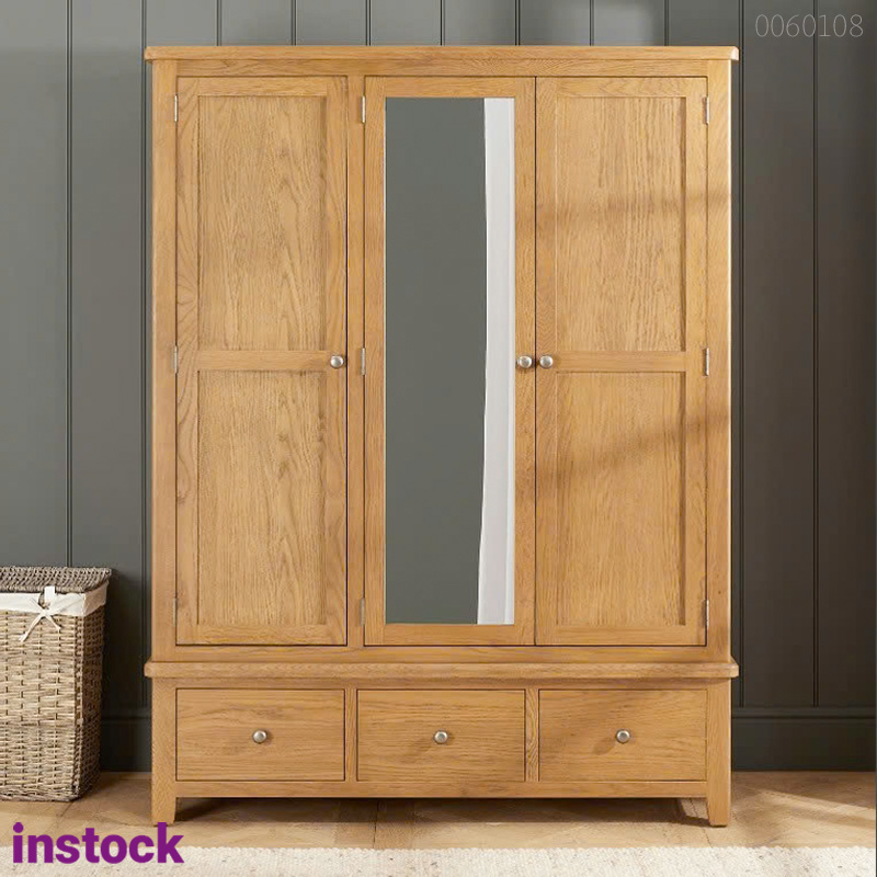 Tủ quần áo gỗ sồi Kentu