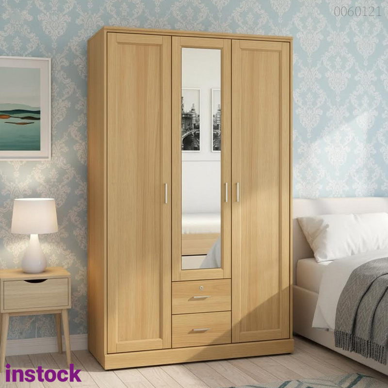 Tủ quần áo gỗ sồi Lisa