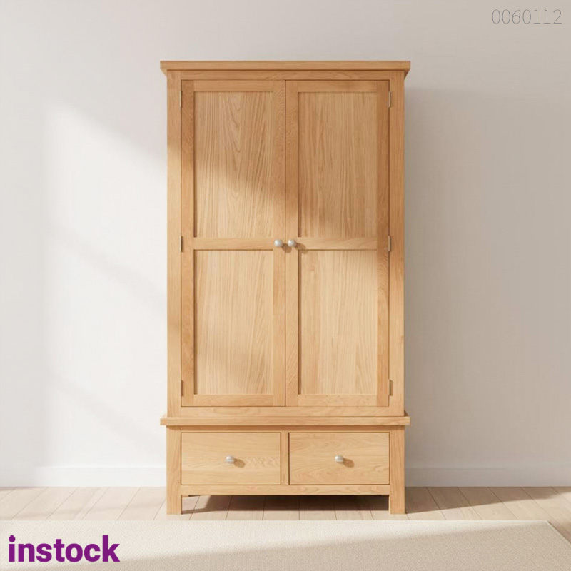 Tủ quần áo gỗ sồi Lotus