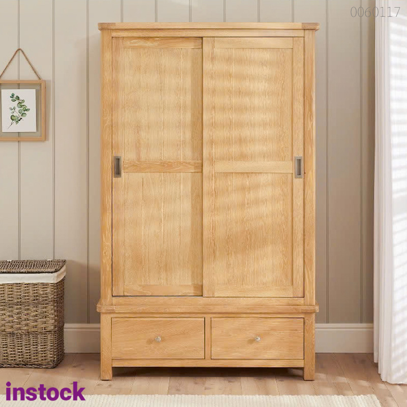 Tủ quần áo gỗ sồi Moca