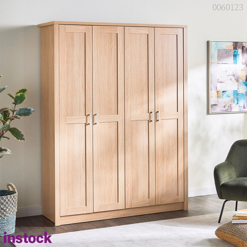 Tủ quần áo gỗ sồi Morita