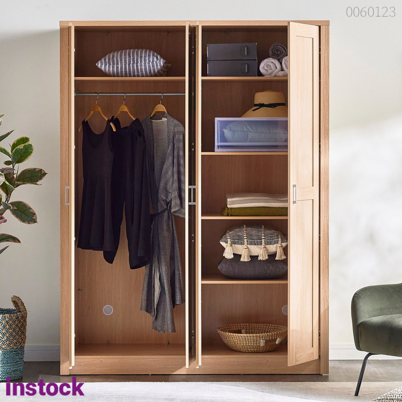 Tủ quần áo gỗ sồi Morita