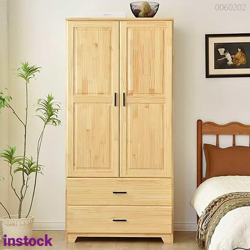 Tủ quần áo gỗ thông Bio