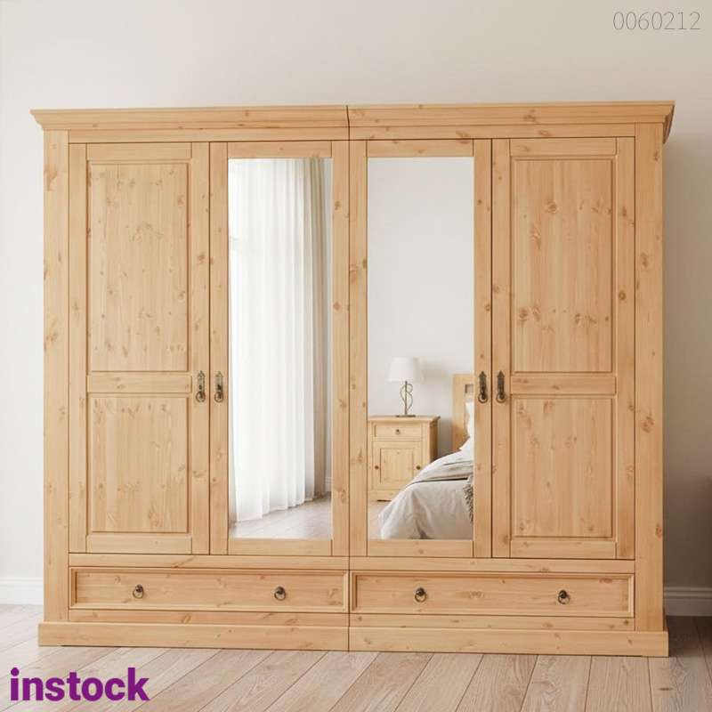 Tủ quần áo gỗ thông Fila