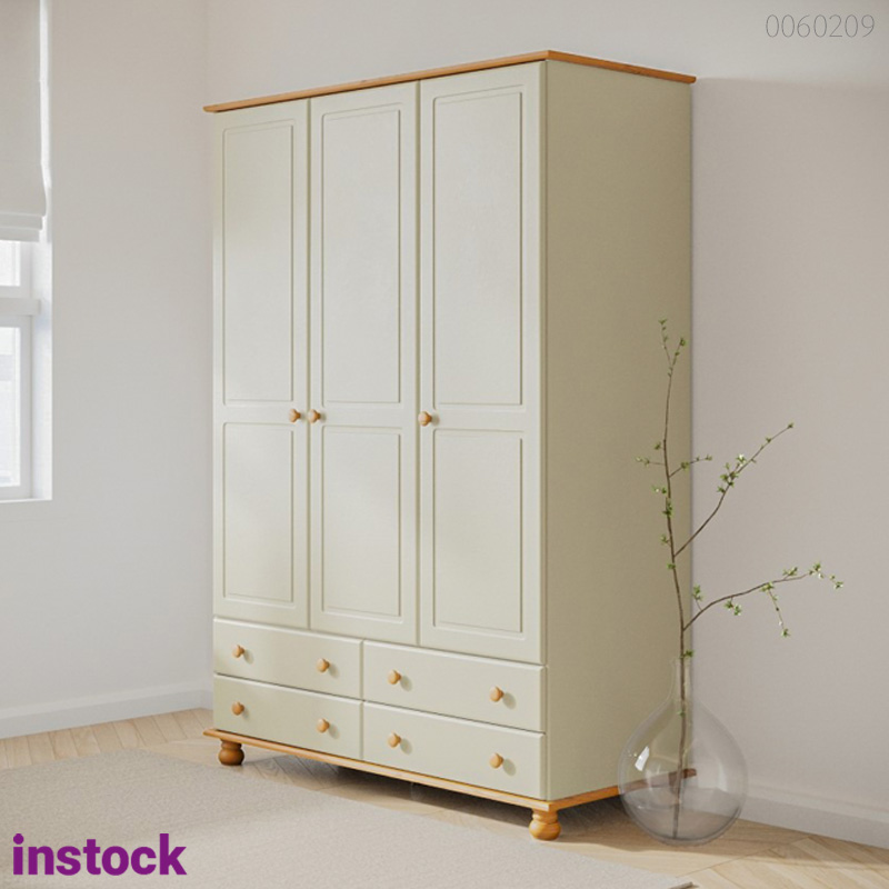 Tủ quần áo gỗ thông Fino