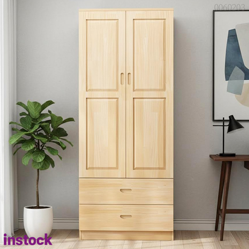 Tủ quần áo gỗ thông Gola 