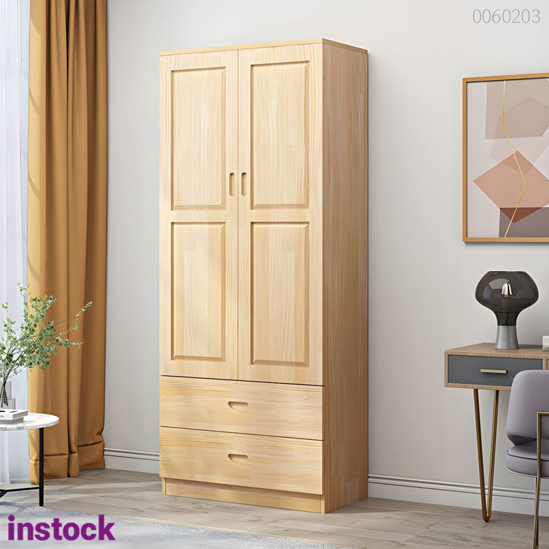 Tủ quần áo gỗ thông Gola 