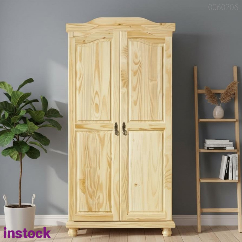 Tủ quần áo gỗ thông Lavie