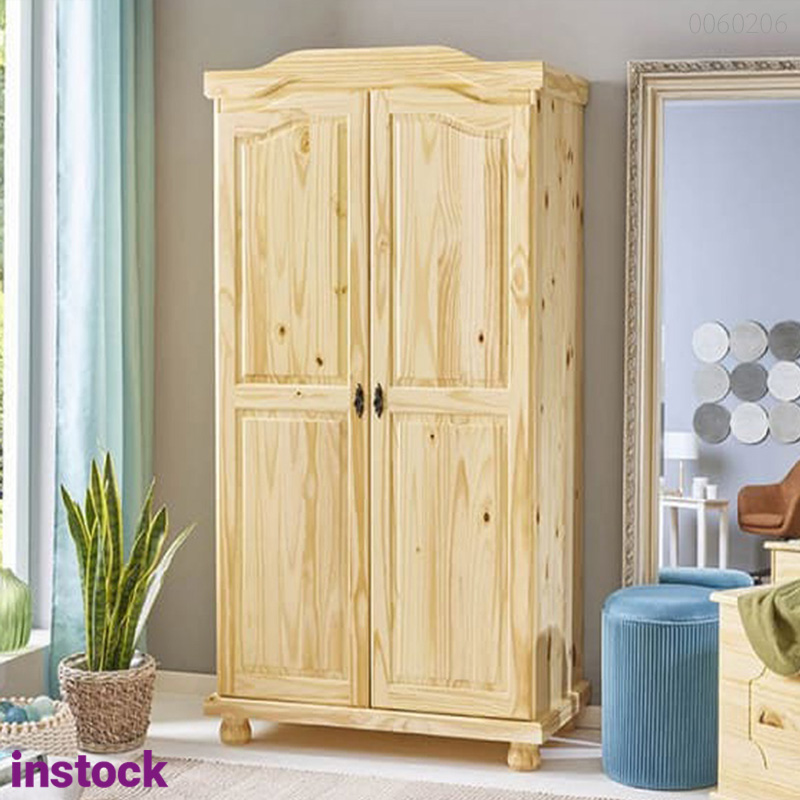 Tủ quần áo gỗ thông Lavie