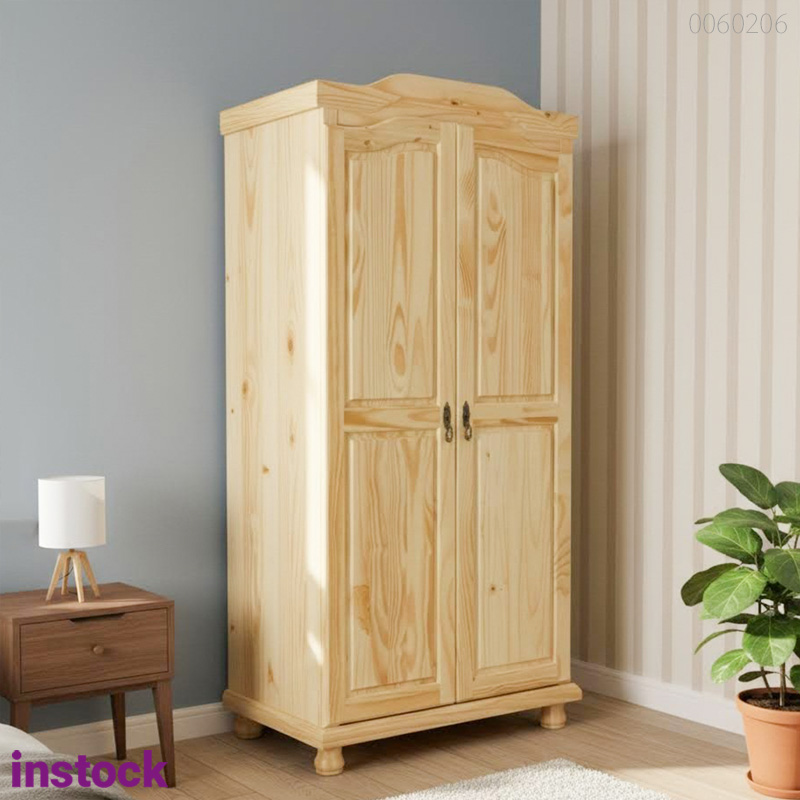 Tủ quần áo gỗ thông Lavie