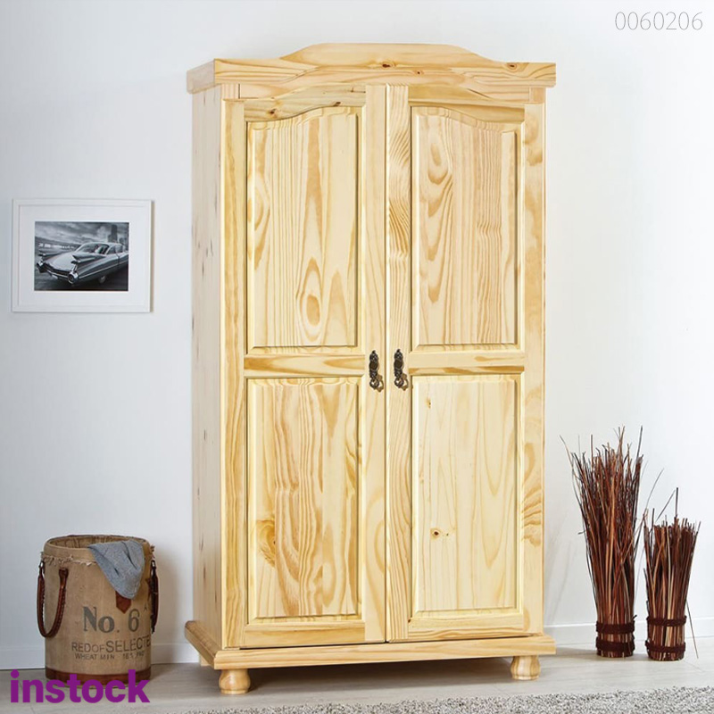 Tủ quần áo gỗ thông Lavie