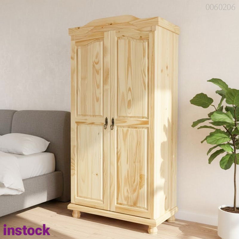 Tủ quần áo gỗ thông Lavie