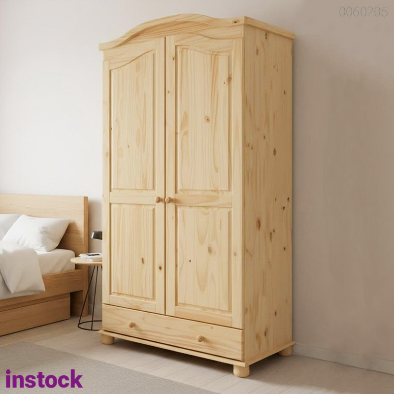 Tủ quần áo gỗ thông Moto
