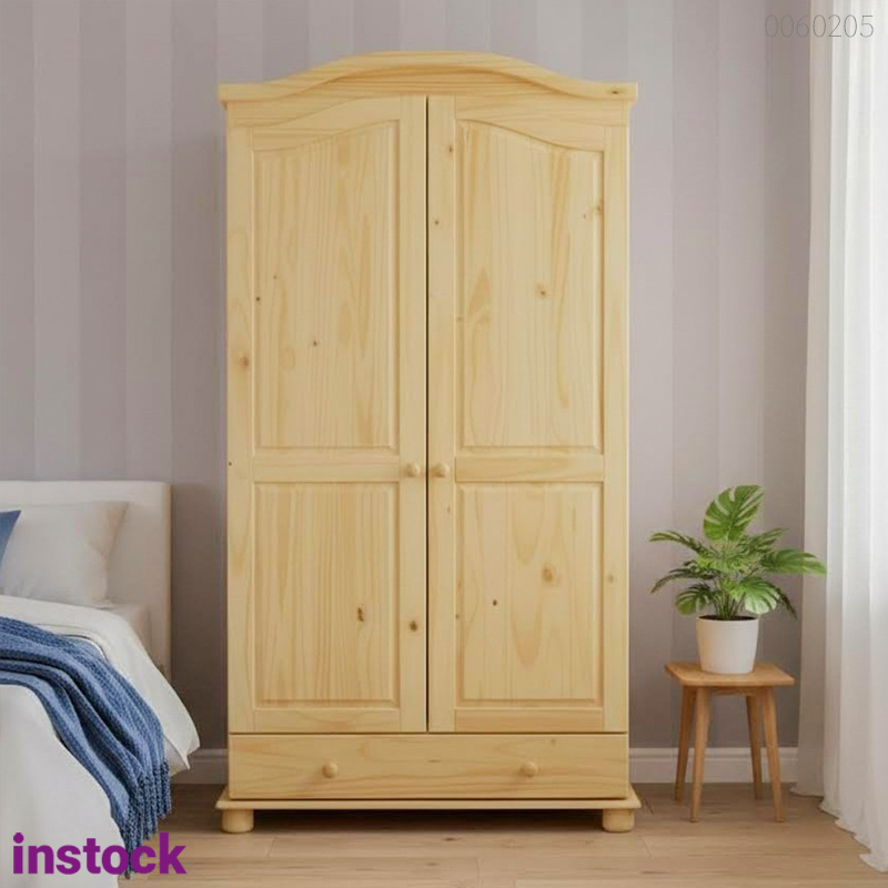 Tủ quần áo gỗ thông Moto