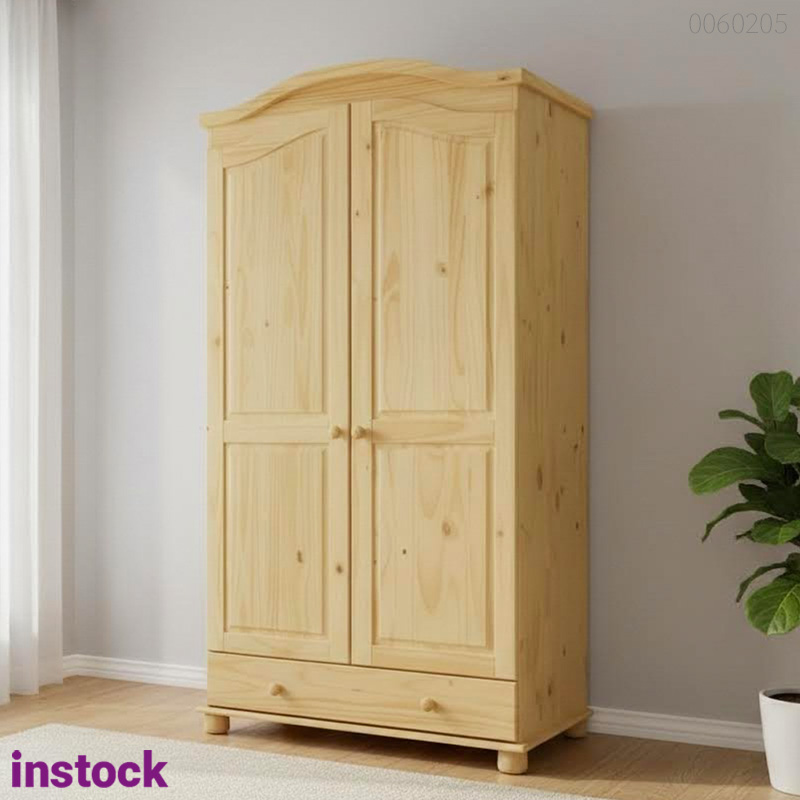 Tủ quần áo gỗ thông Moto