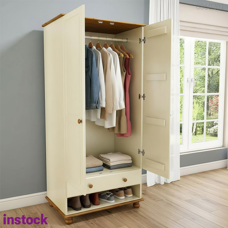 Tủ quần áo gỗ thông Paxon