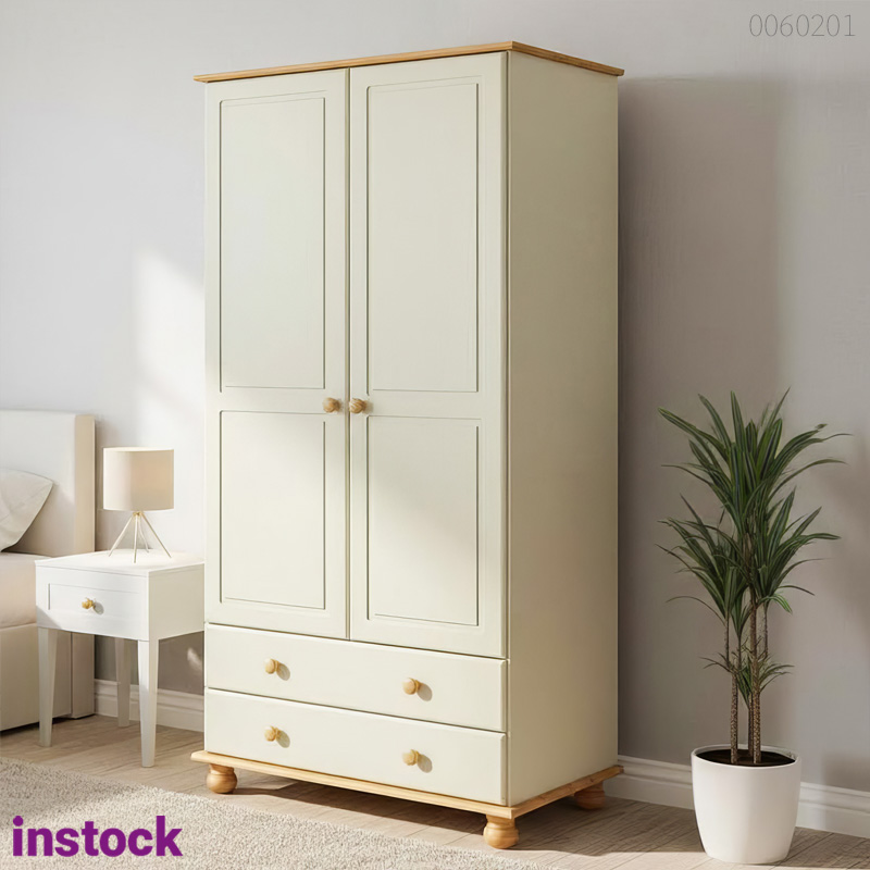 Tủ quần áo gỗ thông Paxon