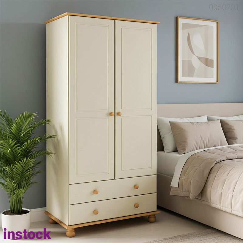 Tủ quần áo gỗ thông Paxon