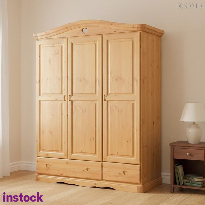 Tủ quần áo gỗ thông Samba