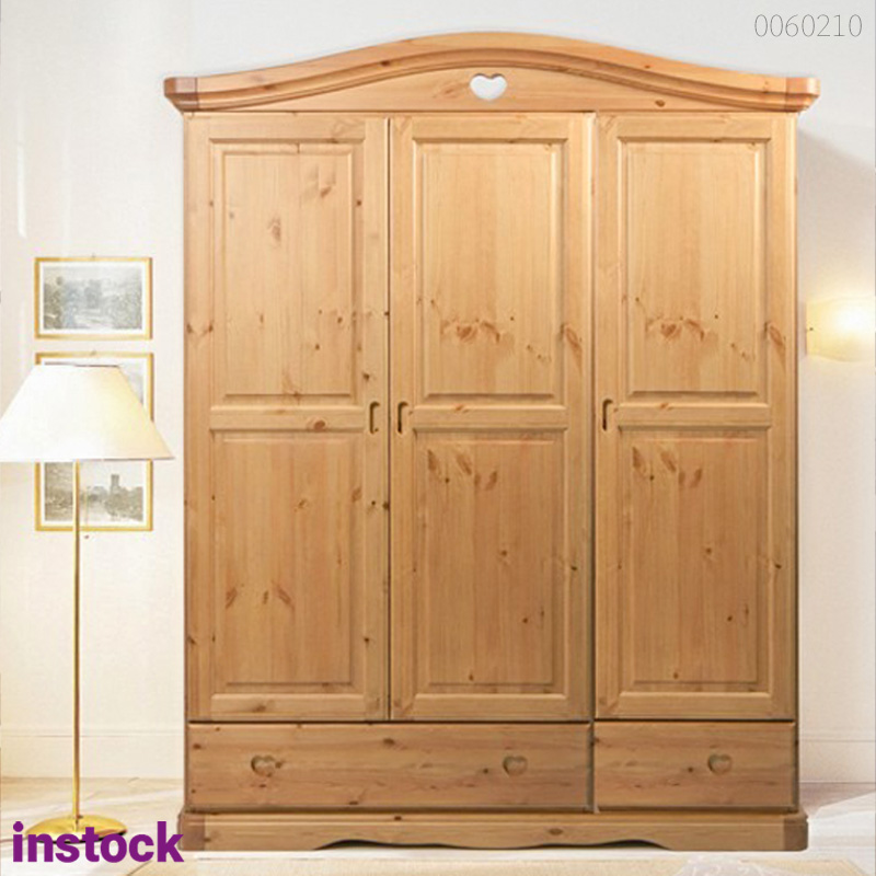 Tủ quần áo gỗ thông Samba