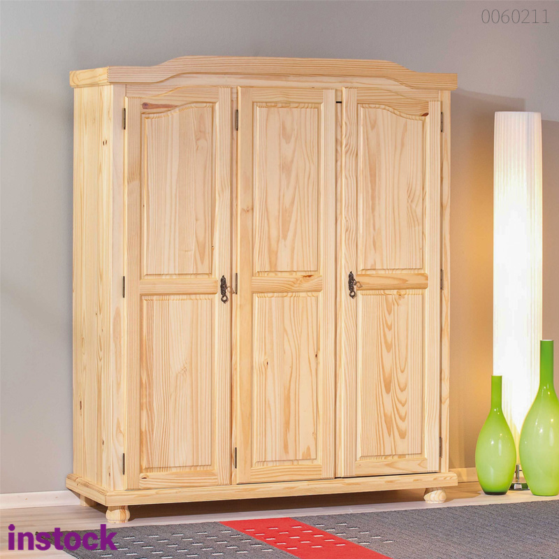 Tủ quần áo gỗ thông Yaki