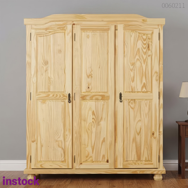 Tủ quần áo gỗ thông Yaki