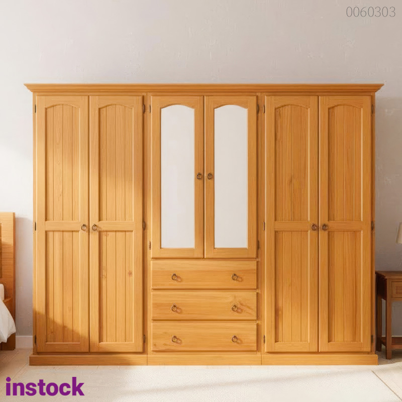 Tủ quần áo gỗ tràm Olive