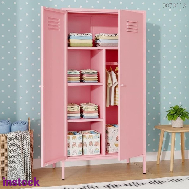 Tủ sắt đựng quần áo Louis