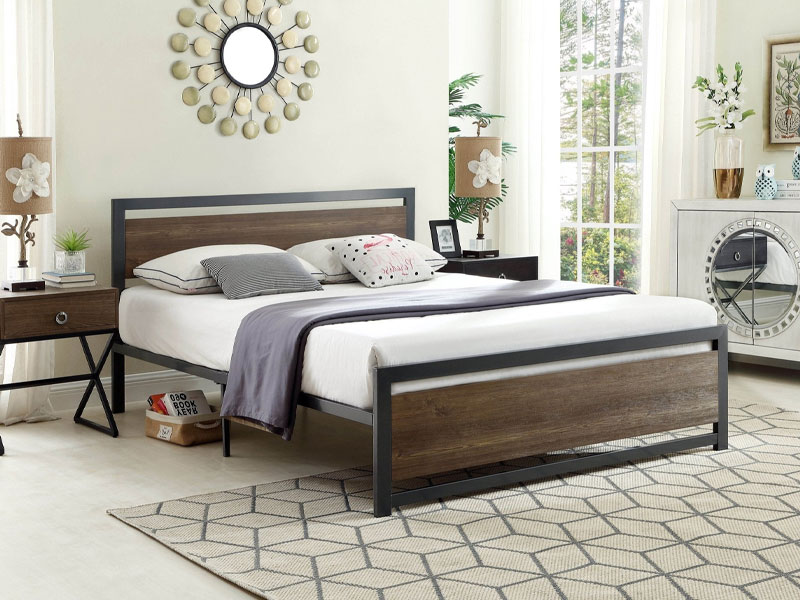 Nên mua giường sắt hay gỗ? So sánh độ bền, giá cả, sự thoải mái