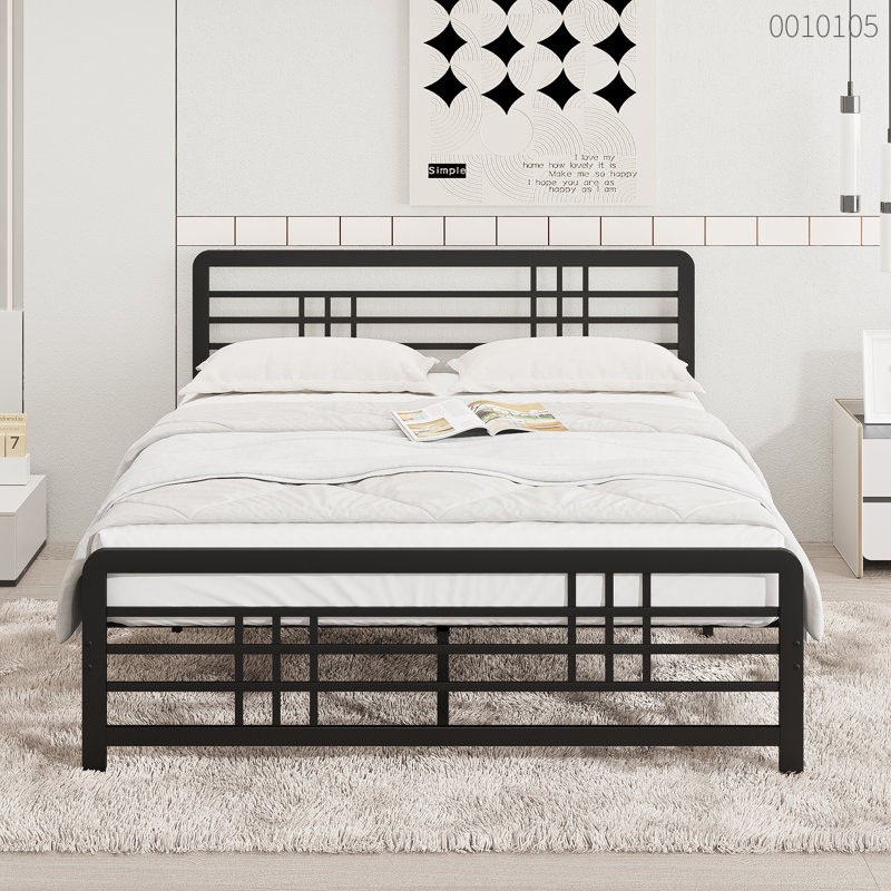 Giường sắt hộp Juno