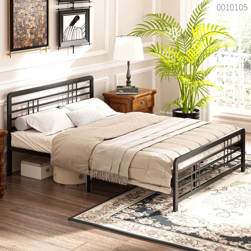 Giường sắt hộp Juno