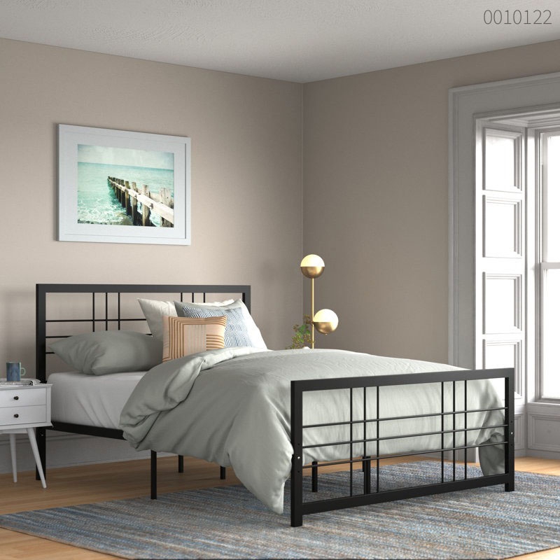 Giường sắt hộp Tiki