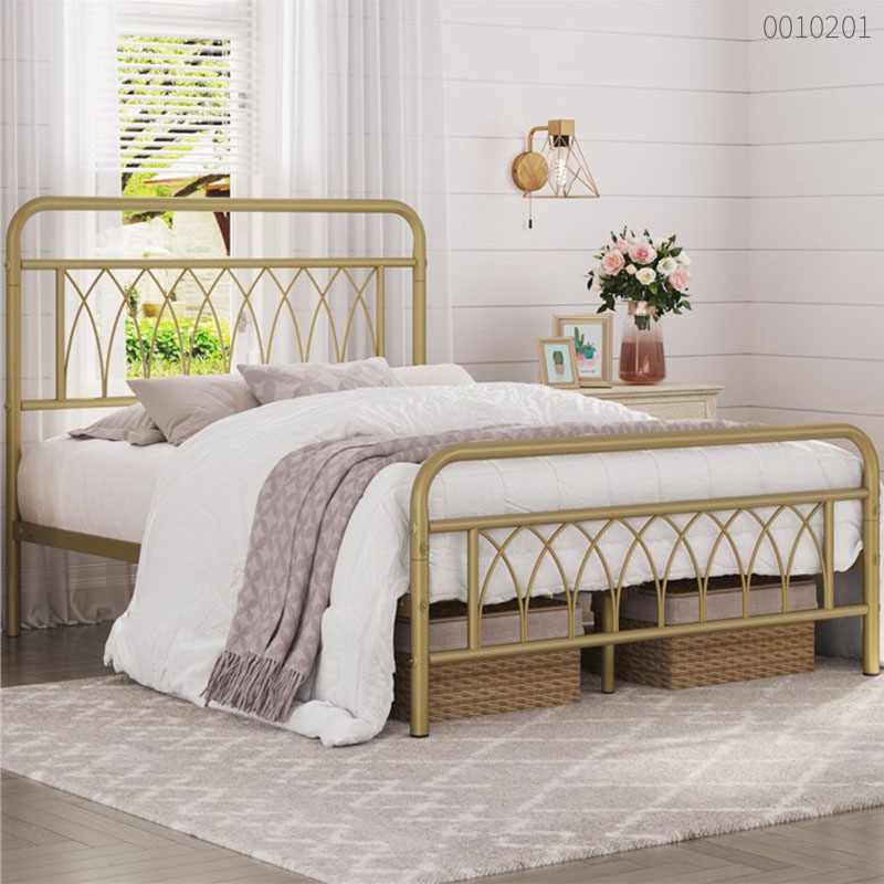 Giường sắt tròn Pauda
