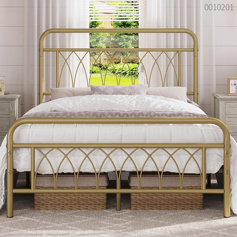 Giường sắt tròn Pauda